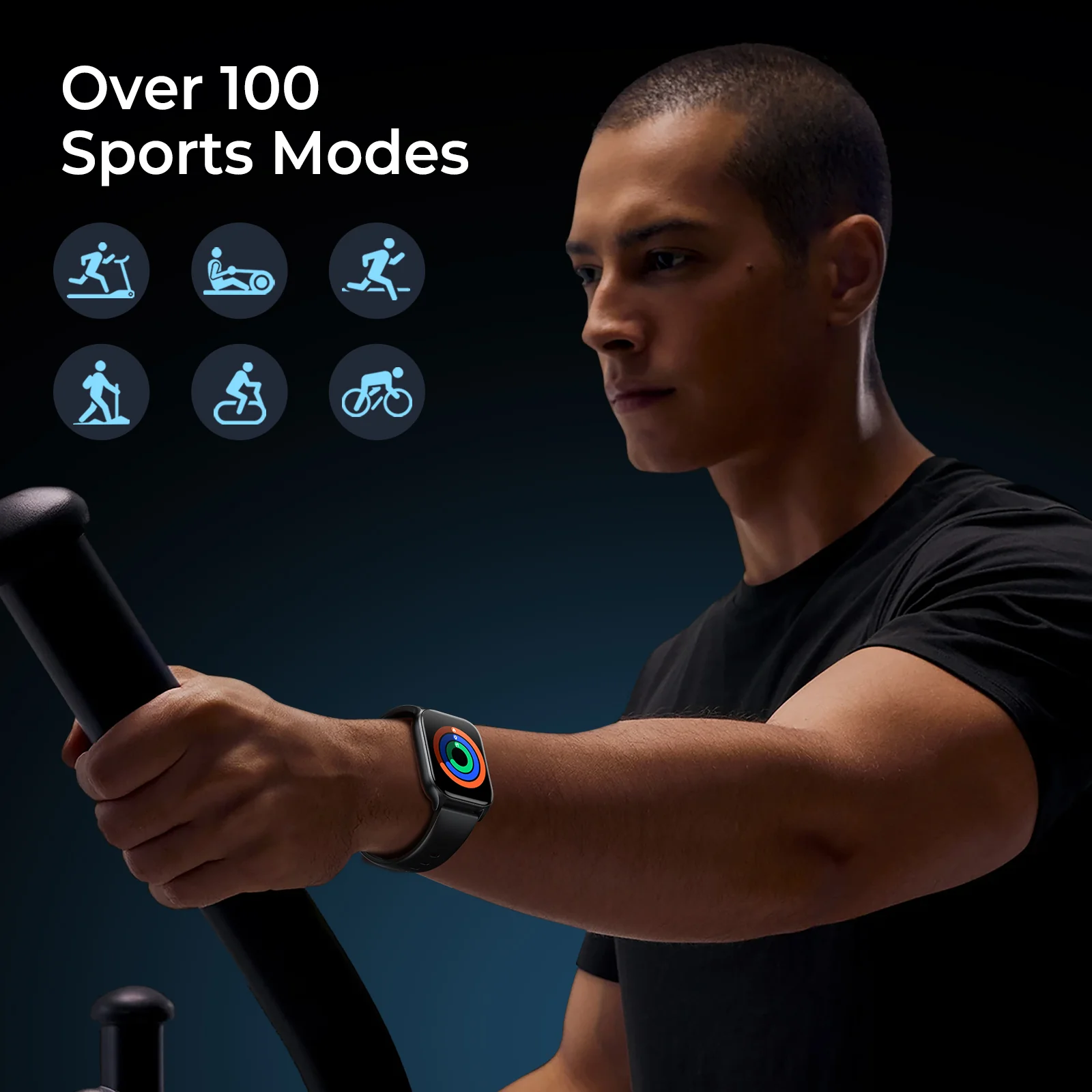 Tranya ES10 Smartwatch® Bluetooth Calling, Fitness Tracker, Sleep Tracking, 100+ Sports Mode - Image 3