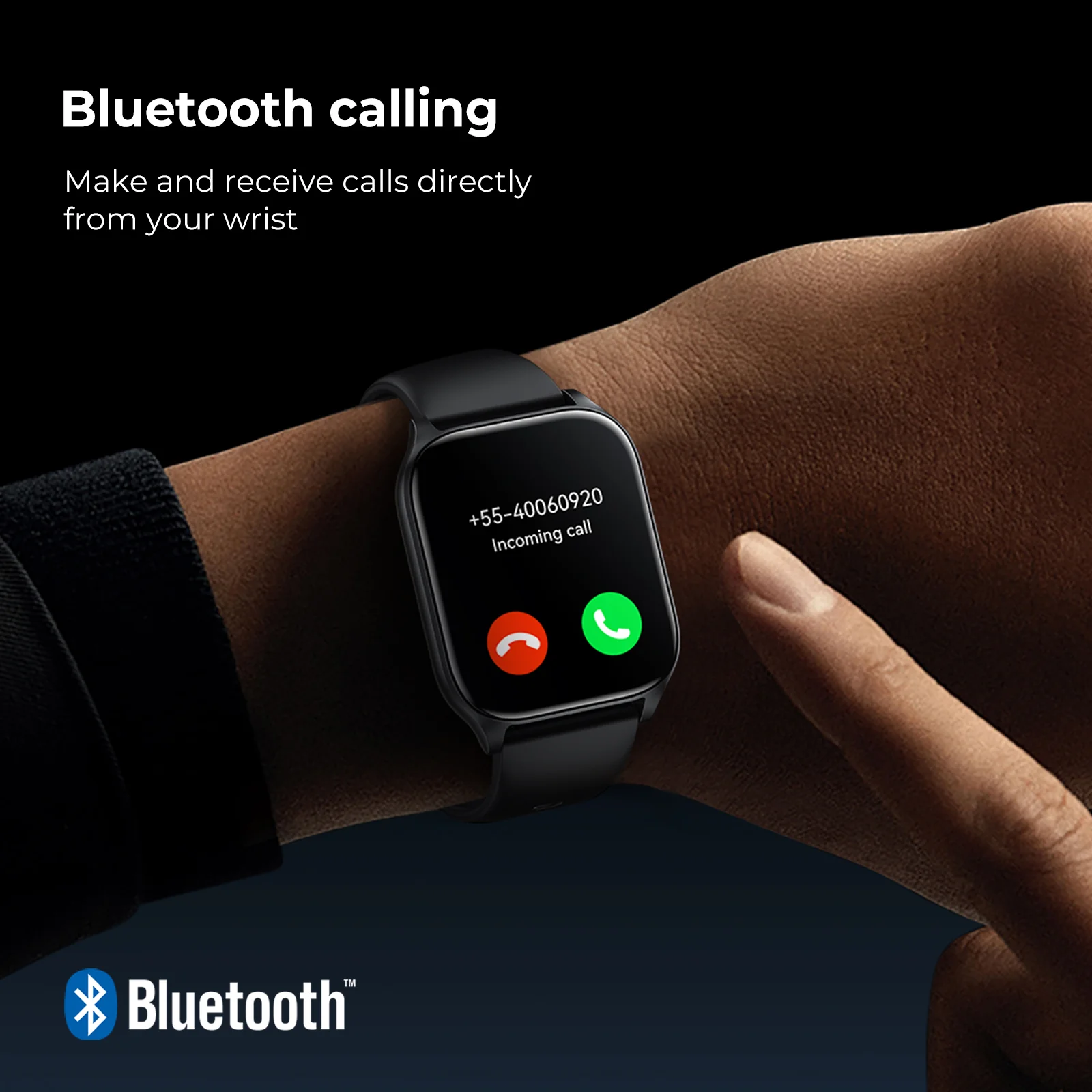 Tranya ES10 Smartwatch® Bluetooth Calling, Fitness Tracker, Sleep Tracking, 100+ Sports Mode - Image 5