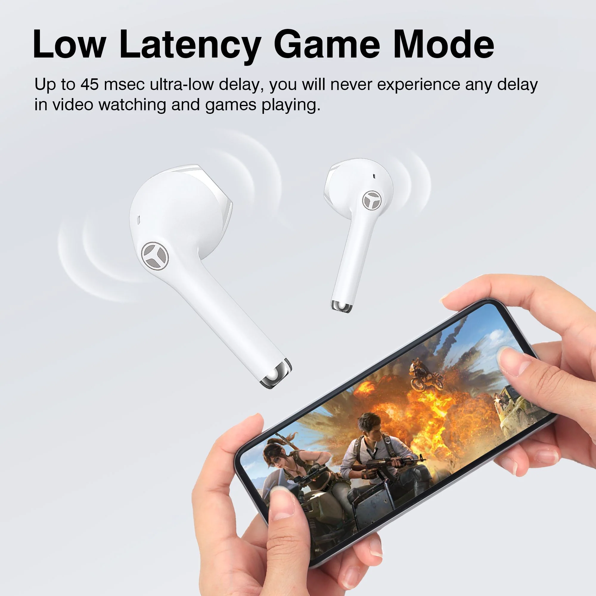 Tranya F4® Semi-in-Ear Low-Latency Game Mode - Image 6
