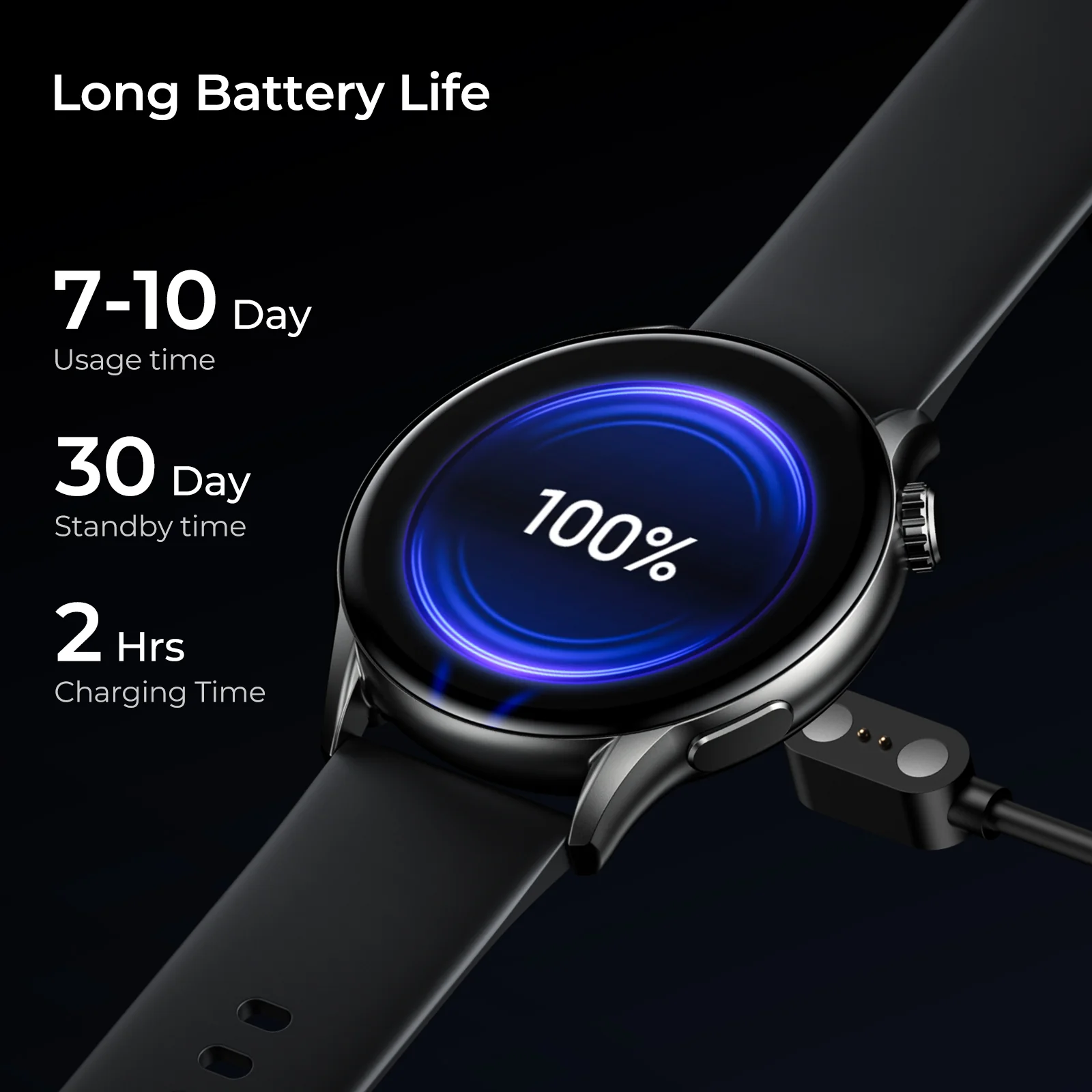 Tranya LS Smartwatch® Fitness Tracker, Sleep Tracking, 100+ Sports Mode, Bluetooth Calls, AI Voice Assistant - Image 6