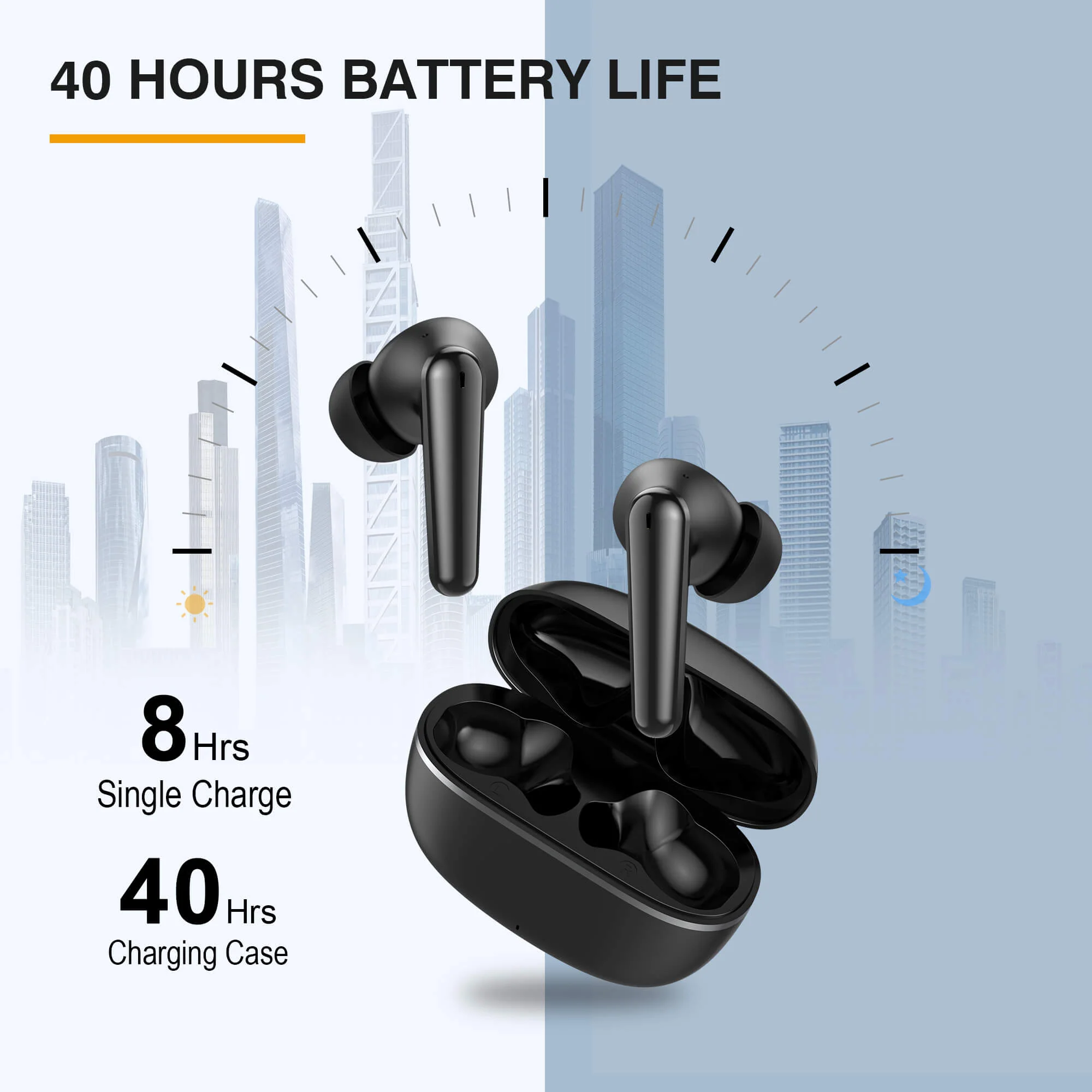 Tranya T30® Ultra-high Call Quality 4-Mic Design IPX7 - Image 5