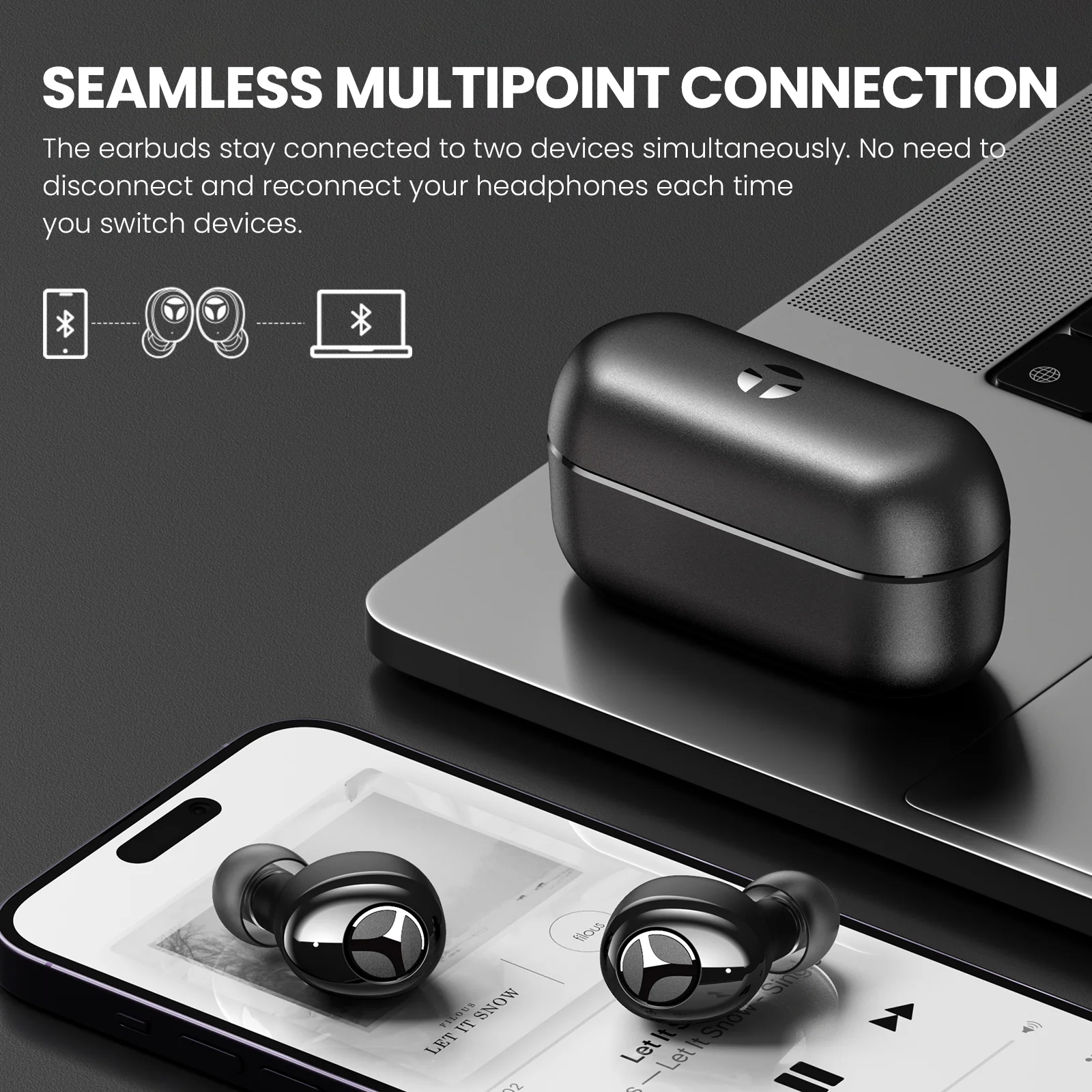 Tranya T6®Qualcomm QCC3040 SoC aptX™ Multi-device Connectivity APP Support - Image 5