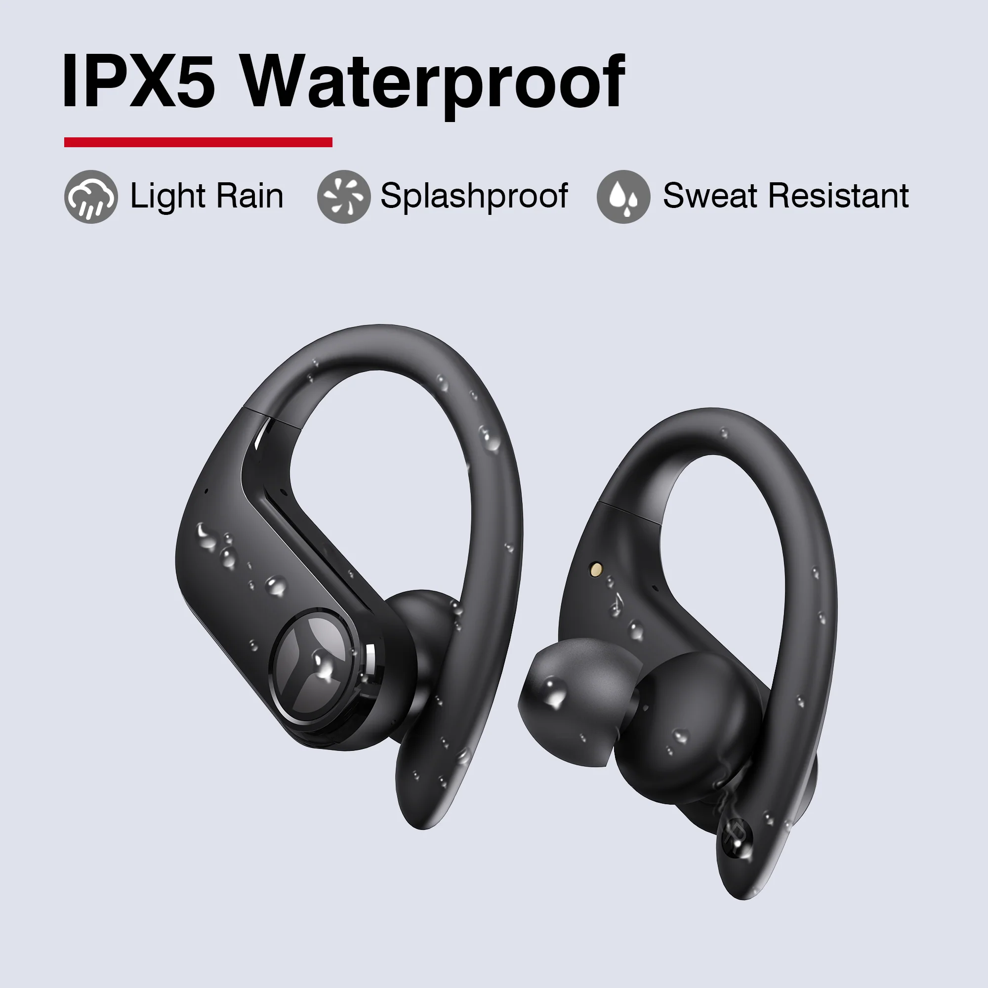 Tranya X1® Clean Sound Quality 4-Microphone Sports Headphone - Image 6