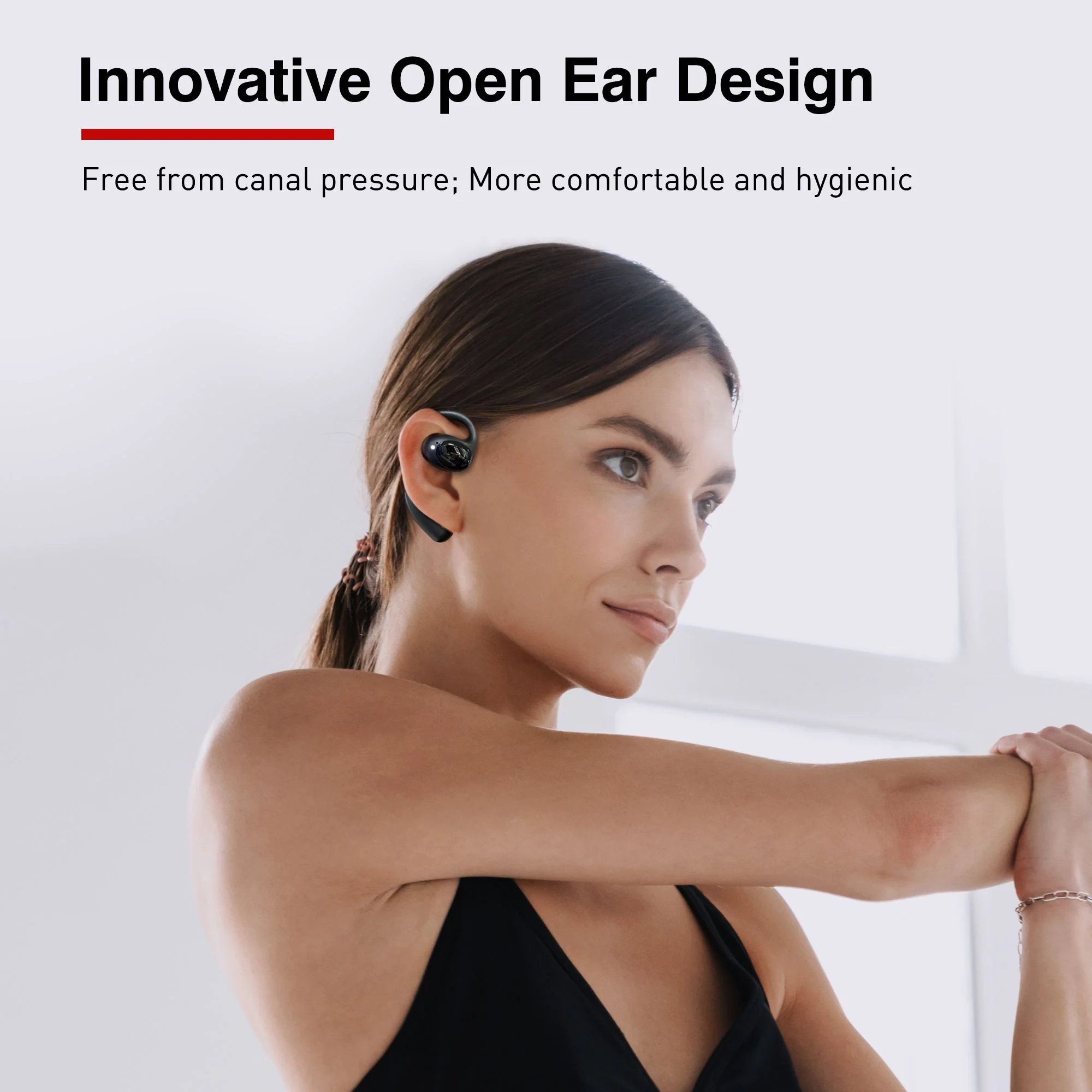 Tranya X3® Open Ear Design CVC 8.0 Noise Cancellation Sports Headphone - Image 7